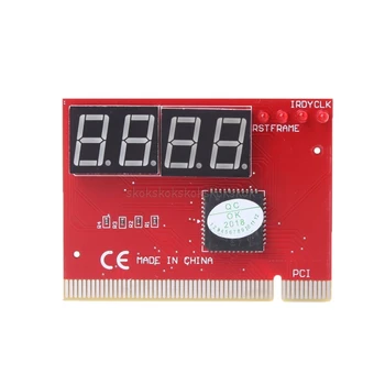 Calculator nou PCI POST de Card de Placa de baza cu LED 4 Cifre Test de Diagnosticare PC-ul Analizor de livrare Aleatoare 