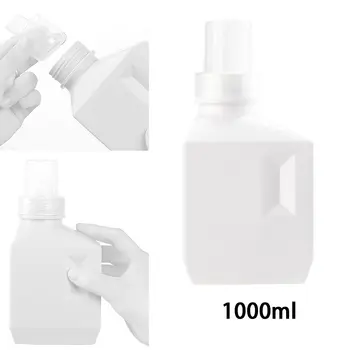 Spălătorie Sticla Non-Scurgere cu Eticheta Lichid, Recipient pentru Detergent Sampon Sub Îmbuteliere 