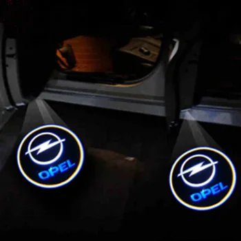 LED-uri auto Ușa Logo-ul Ghost Shadow Proiector Lumina de bun venit Lampa cu Lumini Laser Pentru Opel Insignia a B 2009 - 2017 2018 Accesorii 
