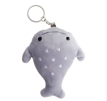 11*10CM Animal pește păpușă de pluș telefon mobil pandantiv de sac desene animate cheie lanț pentru copii cadouri personalizate jucărie nunta 