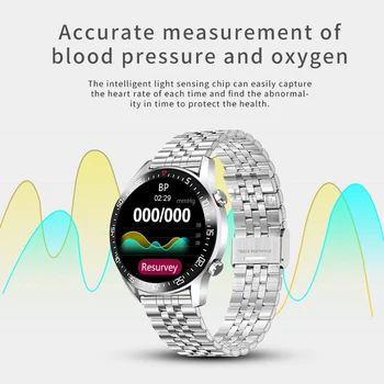 LIGE Nou Ecran Tactil Complet Bărbați Ceas Inteligent Impermeabil Sporturi de Fitness Ceasuri de Moda Bandă de Oțel Memento Apel Smartwatch Pentru Bărbați 