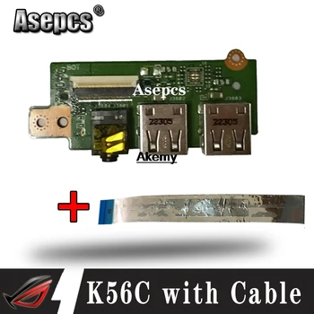 Pentru Asus PENTRU S550 S550C S550CM S550CA S550CB USB AUDIO IO BORD cu Cablu 69N0N3C10C01 