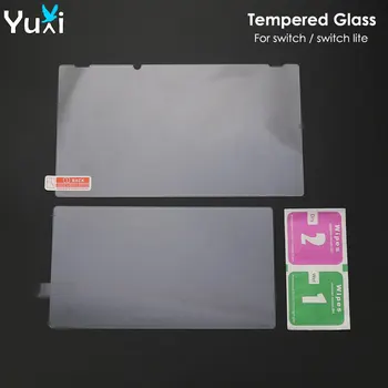 YuXi 2 buc Sticlă de Protecție pentru Nintend Comutator NS NX Temperat Pahar Ecran Protector pentru Nintend Comutator Lite Ecran de Sticlă de film 