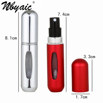 Nbyaic parfum sub-jos flacon de umplere și direct de pompare high-end portabil artefact high-end sticlă goală de probă spray 5ml 