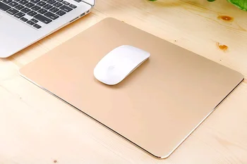 NOU Lux Aluminiu Metal Joc Mouse Pad Calculator PC Laptop de Gaming Mousepad pentru Apple MackBook sc2 dota 2, lol cf