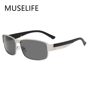 MUSELIFE Nou de Lux ochelari de Soare Barbati de Conducere Nuante de sex Masculin Ochelari de Soare Vintage Călătorie de Pescuit Clasic de Ochelari de Soare 400 