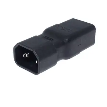 IEC 320 C19 să C14 AC Adaptor Plug, Conectați C20 Să C13 Putere de sex Masculin La Feminin Converter 10A 250V Negru 