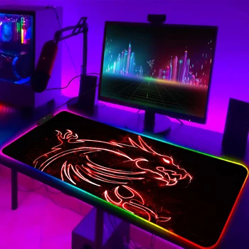 Mare RGB Mouse Pad xxl Gaming Mousepad CONDUS Mause Pad ASUS Gamer Mouse-ul Covor Mare Mause Pad PC Keyboard Desk Pad Mat, cu iluminare din spate 