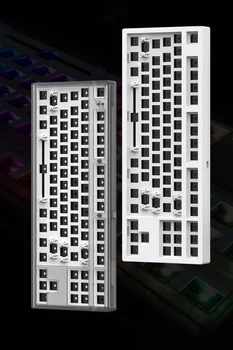 FL MK870 personalizate hot-swappable RGB tastatură mecanică kit RGB de culoare translucid prismatic trei-cinci-pin ax de personalizare 