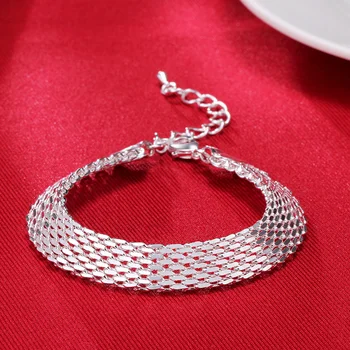 Fierbinte nobil bijuterii argint 925 Creative curea lanț Brățară pentru femei branduri de moda de Nuntă cadouri de Vacanță 