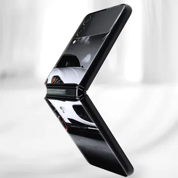 Ori Caz pentru Samsung Galaxy Z Flip 3 Greu de Silicon Pc Capacul Telefonului de Lux Funda la Șocuri Coque Masina Cool 