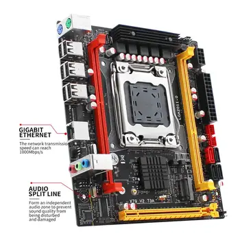 MAȘINIST X79 Placa de baza LGA 2011 Kit Set Cu Xeon E5 2650 V2 Procesor Suport DDR3 ECC, Memorie RAM SATA M. 2 3.0 X79 V2.73