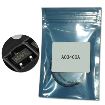 100buc/lot AO3400A SOT-23 N-Canal tranzistor smd kit AO3400 SOT-23-3L tranzistor mosfet de 5,7 1,4 W SMD tranzistor set 