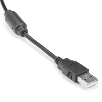 1.8 m 1/2 buc Cablu USB de Încărcare Pentru PS3 Pentru Sony Playstation PS3 se ocupe de Controler Wireless cu Magnetic RingBlack Gamepad Cablu