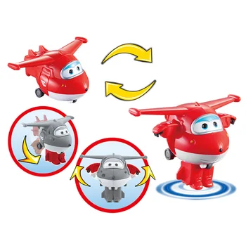 12 Mini stil Super Wings Deformare Mini JET ABS Robot de jucarie Figurine Super Aripa Transformare jucarii pentru copii cadouri 
