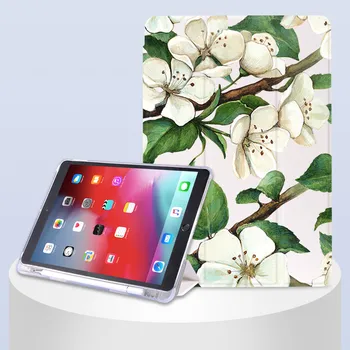 Floare de model iPad Caz 10.2 8-2020 Aer 4 Pro De 12,9 Creion 7 Mini 5 Air 2 Cover Pentru iPad Pro 11 Funda 10.5 Aer 3
