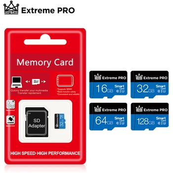TF card de 128GB A1 card micro sd, Card de Memorie de 32GB 16GB 64GB 256gb Card Micro SD Class10 UHS-1 Flash card microsd transport gratuit 