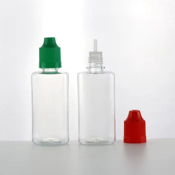 10BUC 30ML Plastic PET Gol Plat Dropper Sticle E de Ochi Lichid Clar Negru de Apă Uleiuri Flacoane Containere Lung Capac Cu Palnie