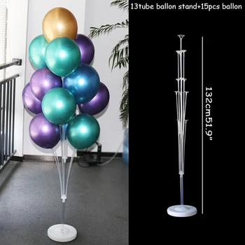 2Set 7/19 Tub Balon Titularul Baloane Stau Coloana de Nunta Decoratiuni Confetti, Baloane Copii, Petrecere Copil de Dus Baloon 