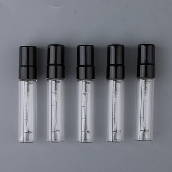 5Pcs 5mL de Călătorie Portabil de Pulverizare de Sticlă Sticle Pompa de Ceață Fină Atomizor pentru Parfum Parfum Splash de Umplere