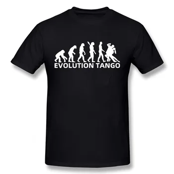 Evoluția Tango Ziua de nastere Amuzant Unisex Grafic de Moda Noua Bumbac cu Maneci Scurte T Shirt O-Gât Harajuku T-shirt 