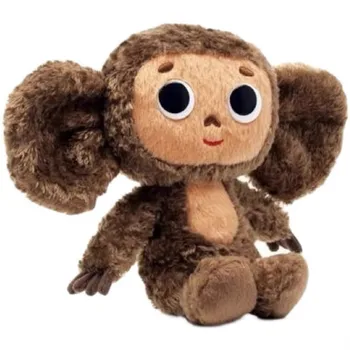 Mare Și Frumoasă Ureche Maimuță Lung Jucării De Pluș Rusia Cheburashka Ochii Mari Maimuță Animale Împăiate Păpuși Pentru Fete Baietii Cadou De Ziua De Nastere 