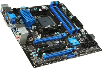 MSI A88XM-E45 Desktop PC Placa de baza Socket FM2+ AMD A88X DDR3 6Gb/s USB 3.0 PCI-E 3.0, SATA Micro-ATX Placa de baza