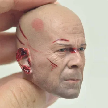 În Stoc 1/6 Bruce Willis Deteriorat Ver. Cap Sculpta Se Potrivesc 12