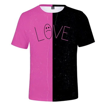 Lil Peep 3D Imprimate T-shirt pentru Bărbați/Femei de Moda Casual T-shirt Scurt Lil Peep Barbati Tricou Popular Stil Harajuku Topuri