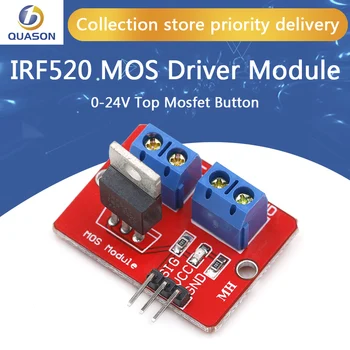 0-24V Sus Mosfet Butonul IRF520 MOS Modul Driver Pentru Arduino MCU ARM Raspberry pi 