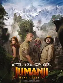 Film 2019 Jumanji: Următorul Nivel de Mătase poster Decorativ de Perete pictura 24x36inch