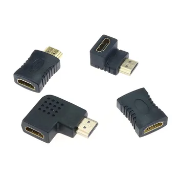 Cltgxdd HDMI-compa Adaptor de 90 de Grade de sex Masculin la Feminin Cablu Convertor Extender pentru PS4 HDTV HDMI Conector Suporta HD 1080P