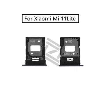 Pentru Xiaomi Mi 11 Lite Card Tava Suport SIM Card Micro SD Slot pentru Card SIM Adaptor de Inlocuire Reparare Piese de Schimb 