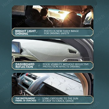 Anti-Alunecare, Anti-UV Mat tabloul de Bord Pad Acoperire Dashmat Proteja Covorul pentru Lexus GS L10 250 350 300h 400h 200t 2012-2019 Accesorii 
