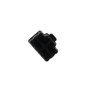 Fielect 5/10/20buc Noul Negru Transparent Culoare Praf Dop de Cauciuc Material Silicon USB2.0 RJ45 RJ11 uz Casnic Universal Plug 