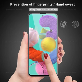 3D Sticla Temperata Pentru Samsung Galaxy A51 A71 A50 A70 2019 Film Protector de Ecran pe Samsun 51 SM-A515F 6.5 inch cu Sticlă de Protecție 