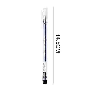 1 BUC Pix cu Gel cu capacitate Mare de 0.5 mm, Negru/Albastru/Rosu Nas Roller Pen Scrie fără probleme Scris de Papetarie Scoala Rechizite de Birou Nou 