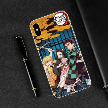 Anime Demon Slayer Telefon Caz Pentru Realme X50 5 6 Gasi X2 Pro OPUS A92S AX5S A91 F15 A52 A72 AX7 A5S A31 A8 A9 A5 2020 de Acoperire 