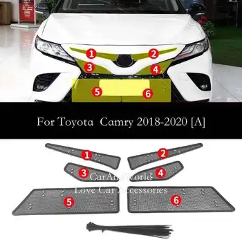 Pentru Toyota Camry 2018-2020 2021-2022 Din Oțel Inoxidabil Mijlocul Grile Introduce Net Ocrotite De Paza Plasă De Ornamente De Acoperire Accesorii Auto 