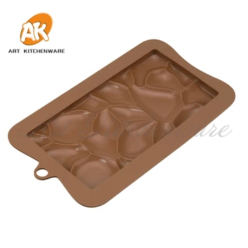 3D Cobble Forma de Ciocolata Mucegai Silicon Sugarcraft Mousse de Matrite Sapun Mucegai Tort de Decorare Instrument de Copt Accesorii 