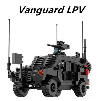 MOC Blocuri Creator Vanguard Lpv Militare Serie de Asamblare Model de Jucarie pentru Copii DIY Blocuri Cadou de Ziua de nastere 