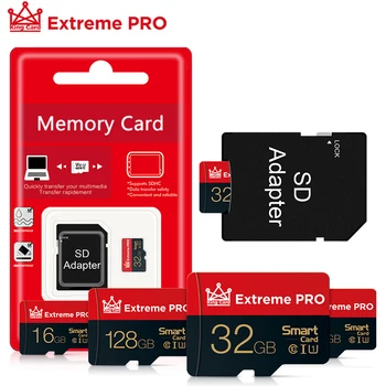 Card Micro sd de 32GB 16GB 8GB Flash, mini SD, Card de Memorie 64 GB, 128 GB Microsd card TF Class10 cartao de memoria Cu adaptor SD 