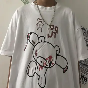 Hip Hop Punk Tricou Om de Moda Harajuku Brand masculin tricou Casual de Vara Poarte Tricou Streetwear Cool Stil coreean de Top Tees 