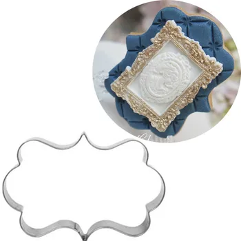 Noul Metal Biscuit Tort Fondant Mucegai Oțel Inoxidabil Tăietori Cookie Decorare Tort Instrumente de Bucatarie Accesorii pentru Copt S7003 