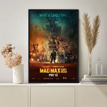 Mad Max Fury Road Movie Poster Clasic De Epocă De Vânzare Fierbinte Panza Poster Art Pictura Pe Perete Decor Acasă (Fara Rama) 