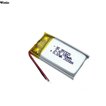 2 buc 3.7 V 90mah litiu polimer baterie 351525 set de căști Wireless e-book inteligent portabil baterie reîncărcabilă
