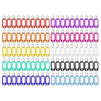 100 Buc 10 Culori Bomboane de Culoare Etichetă Breloc Carte Numerotate cu Breloc Element de Clasificare Tag-ul pentru Elementul de Identificare 