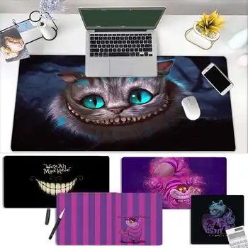 Disney Alice Cheshire pisica de Moda Unic Desktop Pad Joc Mousepad Dimensiune pentru Office Masă Lungă Mat Kawaii Birou pentru Fete Adolescente 