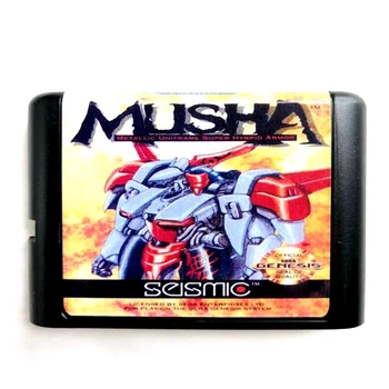 Musha 16 biți MD Card de Memorie pentru Sega Mega Drive 2 pentru Geneza SEGA Megadrive
