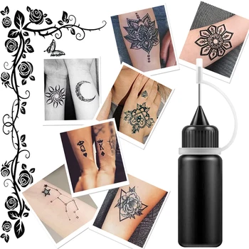 7 Culori de Tatuaj Profesional Cerneluri cu Pigmenți în condiții de Siguranță de Lungă Durată Non-reflectorizant Tatuaj Vopsele Consumabile Pentru Corp Cosmetică Tattoo Art 